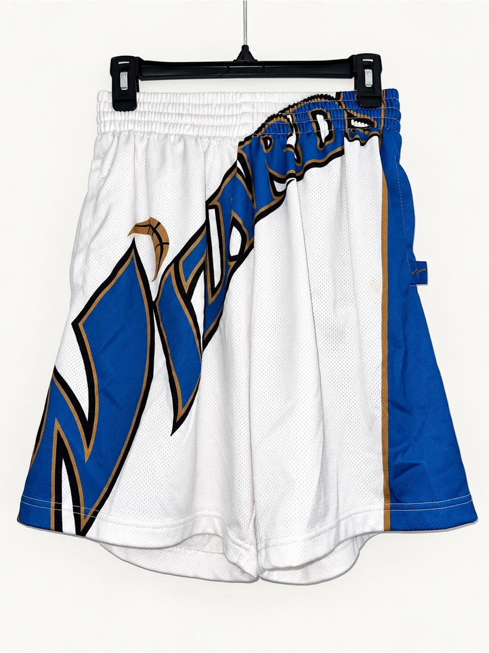 Mitchell & Ness Washington Wizards Hardwood Classics Big Logo Shorts Size M